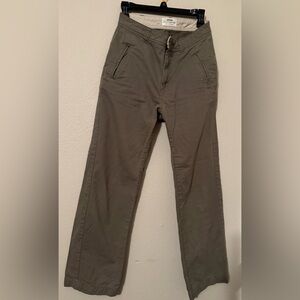 Cotton On Olive Chino Straight-Leg Pants